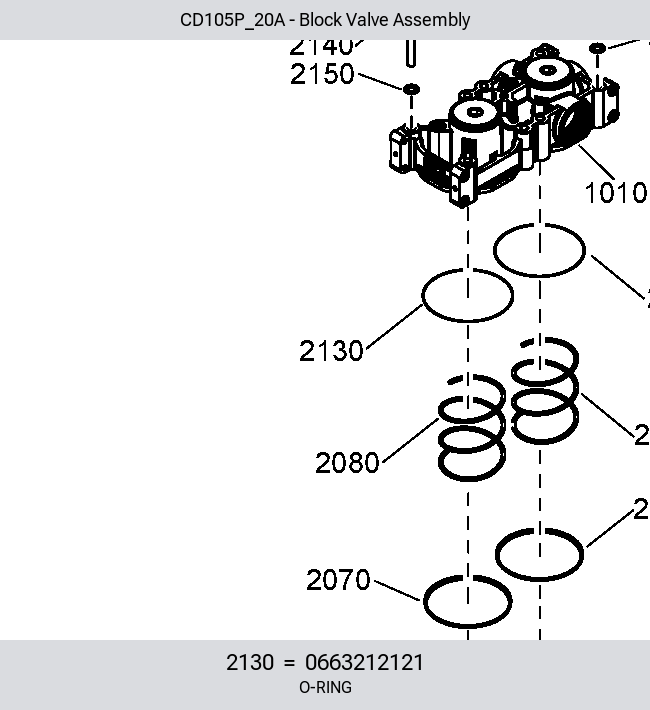 O-RING 152,07X2,62
