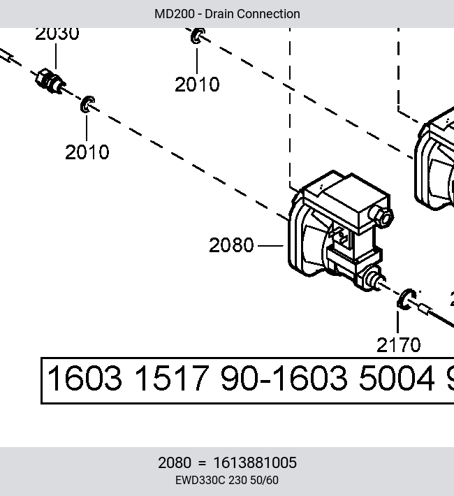 Дренажный клапан EWD 330C 230V