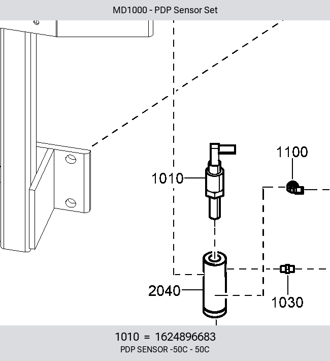 PDP SENSOR -50C - 50C