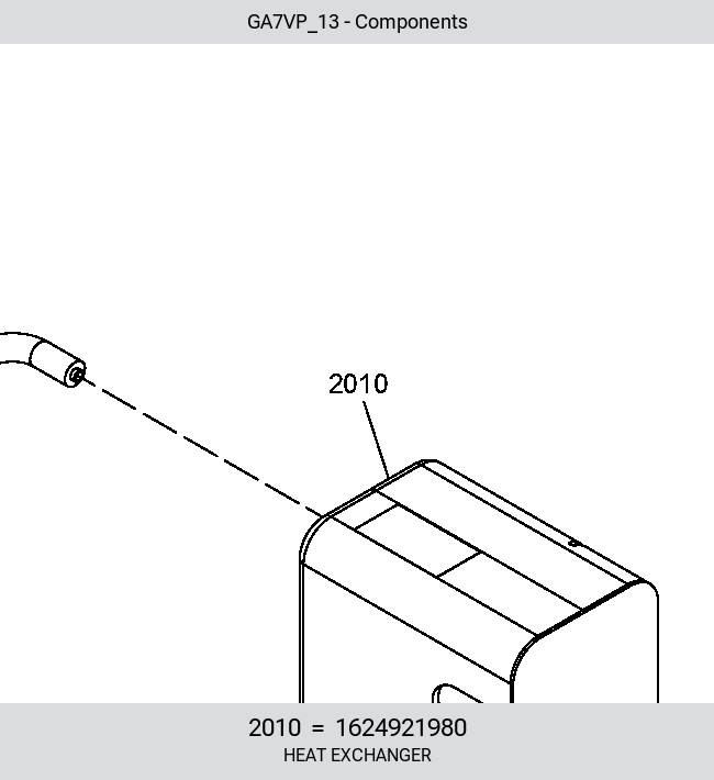 ТЕПЛООБМЕННИК воздух / газ 