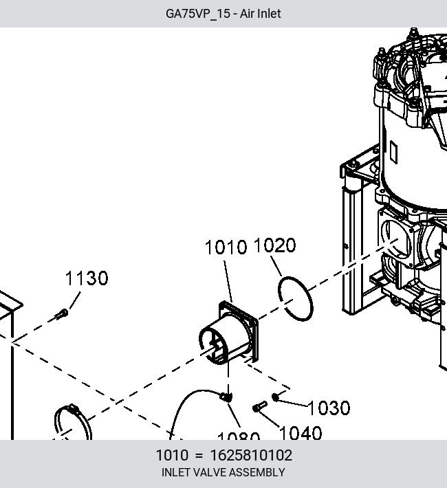 INLET VALVE ASSEMBLY