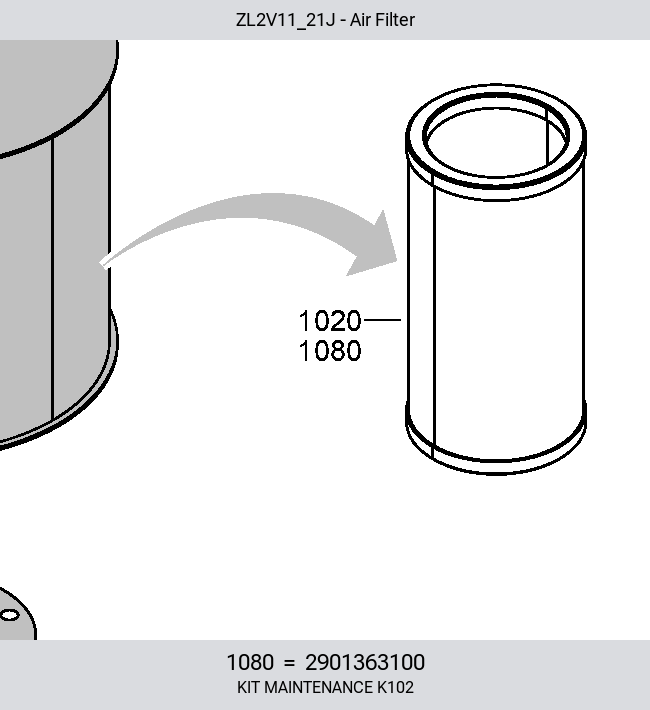 KIT MAINTENANCE K102